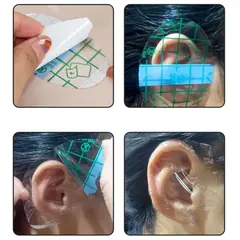 Newborn Swimming Bath Disposable Waterproof Ear Stickers Baby Anti-water eEar Protection 20 Pcs Set - Rokomari